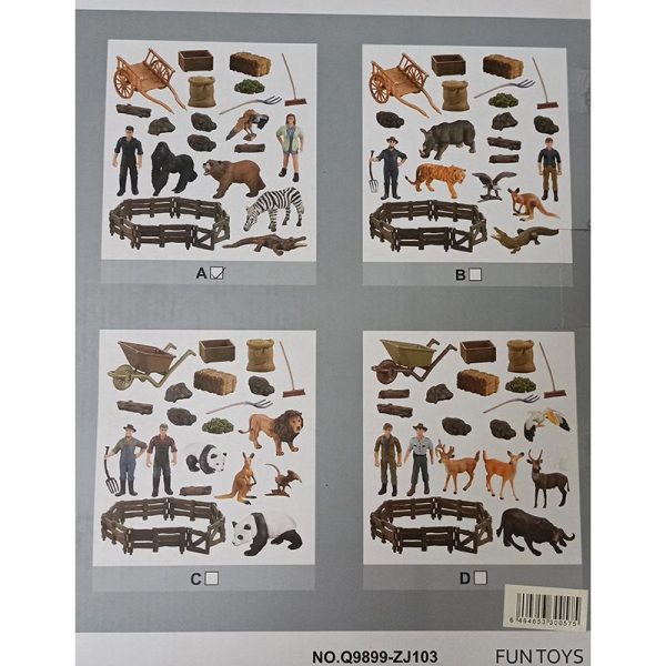 مجموعه ساختنی مزرعه و حیوانات مزرعه Q9899-ZJ103 - Image 7