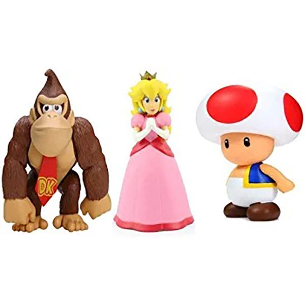 ست 6 تایی فیگور شخصیت های بازی سوپر ماریو قارچ خورSUPER MARIO - Image 4