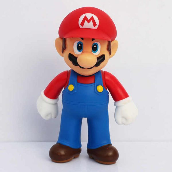 ست 6 تایی فیگور شخصیت های بازی سوپر ماریو قارچ خورSUPER MARIO - Image 12