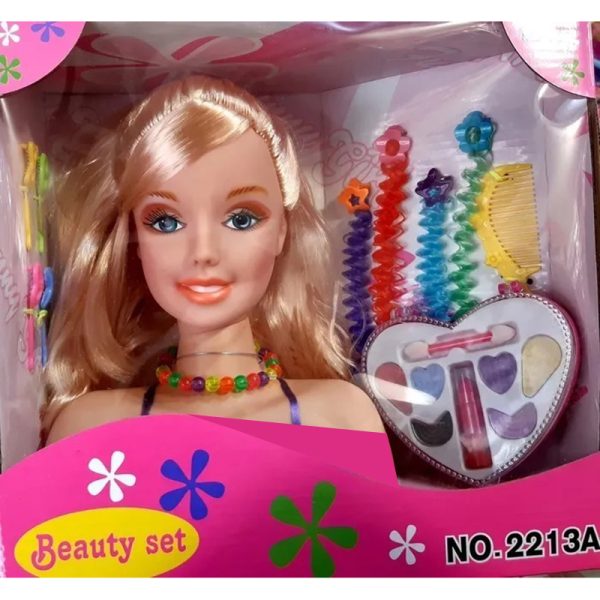 عروسک کله آرایشی آیتم 2213A - Image 5