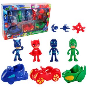 اکشن فیگور مدل PJ MASK کد 1137 بسته 4 عددی