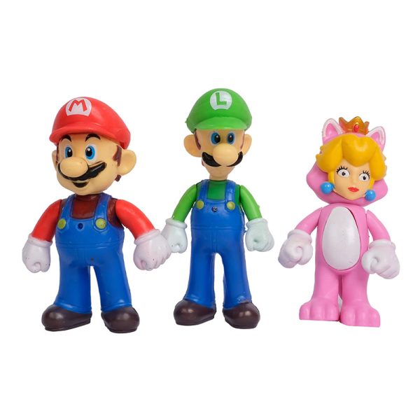 ست 6 تایی فیگور شخصیت های بازی سوپر ماریو قارچ خور SUPER MARIO 2566 - Image 3