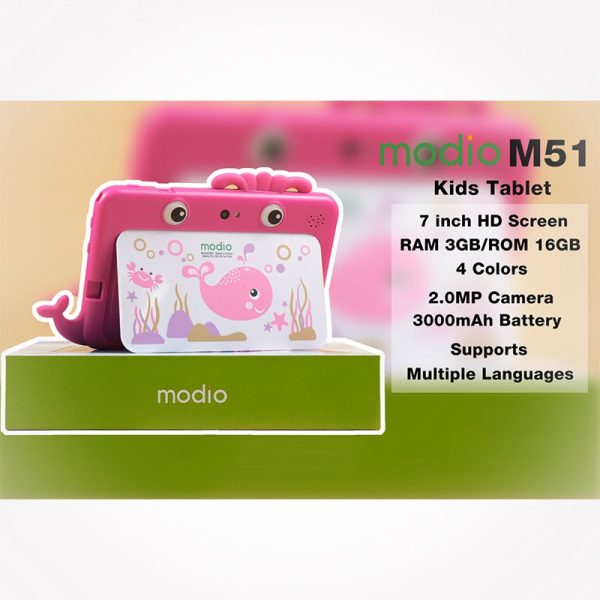 تبلت دیجیتال کودک با سیستم عامل اندروید مدل Modio M51 - Image 11
