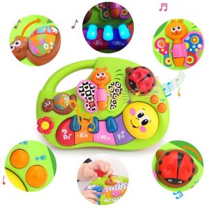 پيانو آموزشي پروانه 927 هولی تویز Huile Toys