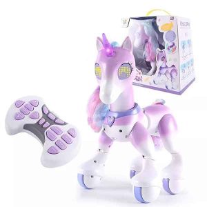 ربات اسباب بازی کنترلی شارژی مدل پونی یونیکورن Remote Control Unicorn