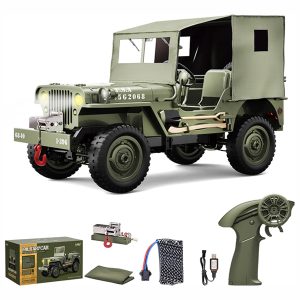 ماشین بازی جیپ ارتشی کنترلی D888-1وMilitary jeep D888