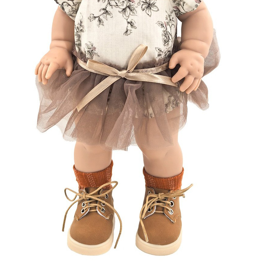 عروسک دخترانه 40 سانتیمتری کدBABY SO LOVELY QS83162 - Image 5