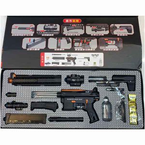 تفنگ بازی مسلسل شارژی تیر ژله ای Mk9 کد HD709E