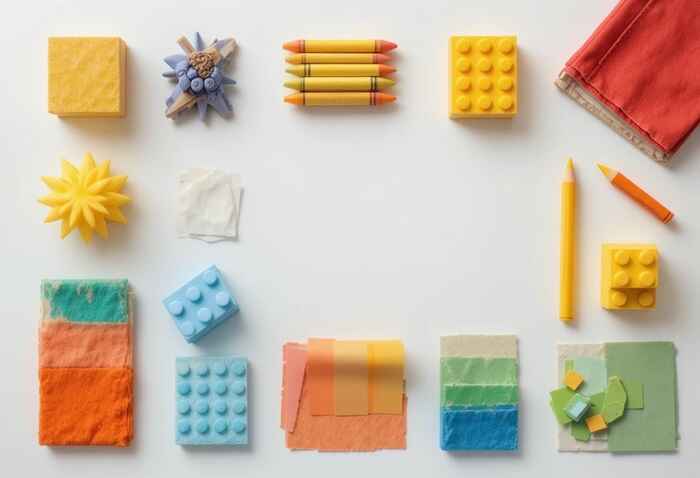 اثر رنگ بر کودکان