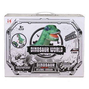 ربات اسباب بازی کنترلی دایناسور بادی به ارتفاع ۱۳۰ سانتیمتر