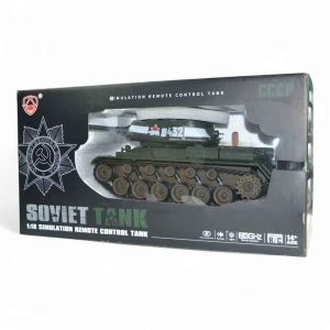 تانک کنترلی ارتشی تیر پرتابی شارژی دودزا مدل ZY021-846 همراه با چرخش360