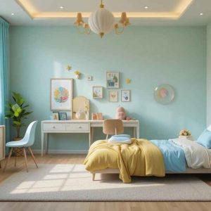 تاثیر رنگ اتاق و بر خلق‌وخوی کودک