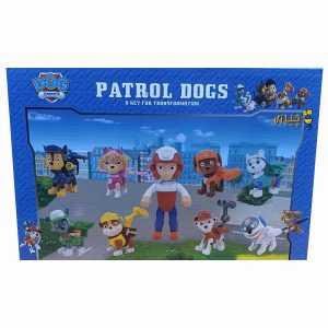 فیگور8 عددی سگهای نگهبان پاوپاترول paw patrol تبدیل شونده مدل 9950
