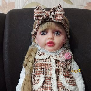 عروسک سیلیکونی سخنگو هوشمند 55 سانتی کد CH6