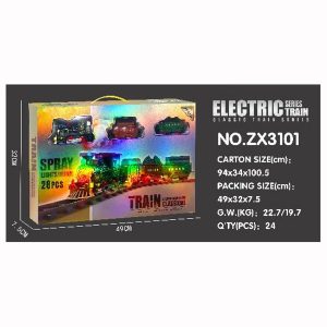 قطار اسباب‌ بازی 28 قطعه مدل ZX3101