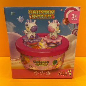 جعبه موزیکال کوکی طرح تک شاخ Music Box 2067B