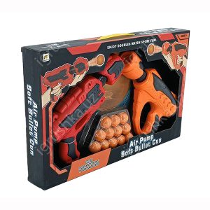 تفنگ هواپرتابی توپی دو عددی Air Pump Soft Bullet Gun 912-3