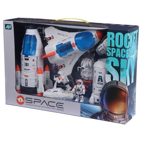 ست اسباب بازی فضایی SPACE مدل Unique Space Station Toy Series(H323-2) - Image 3
