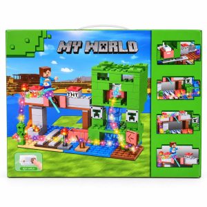 محتویات لگو ساختنی ماینکرفت MY WORLD مدل 44132